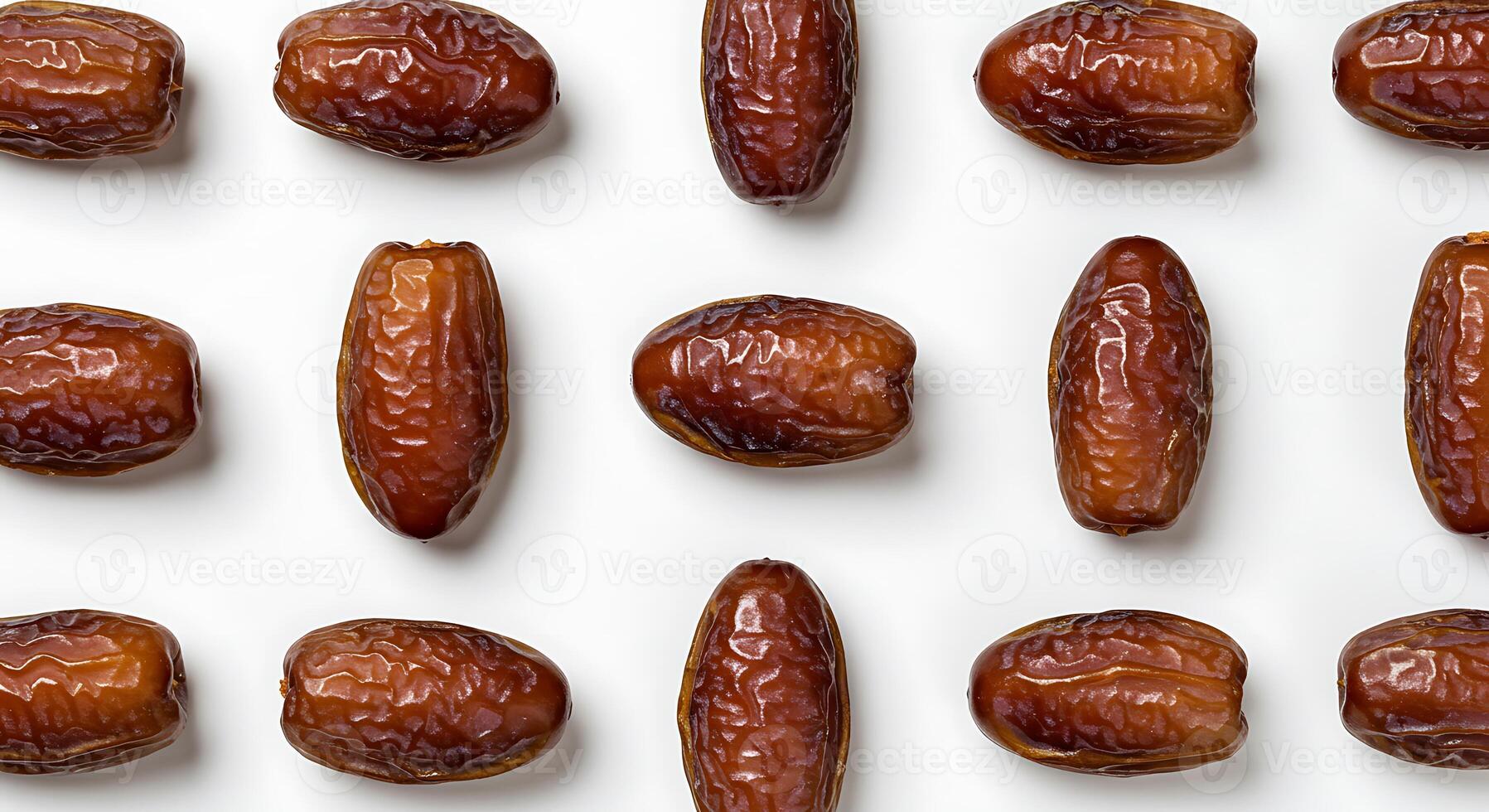 Sweet Dates Pattern. A Delicious and Organized Arrangement of Medjool Dates photo