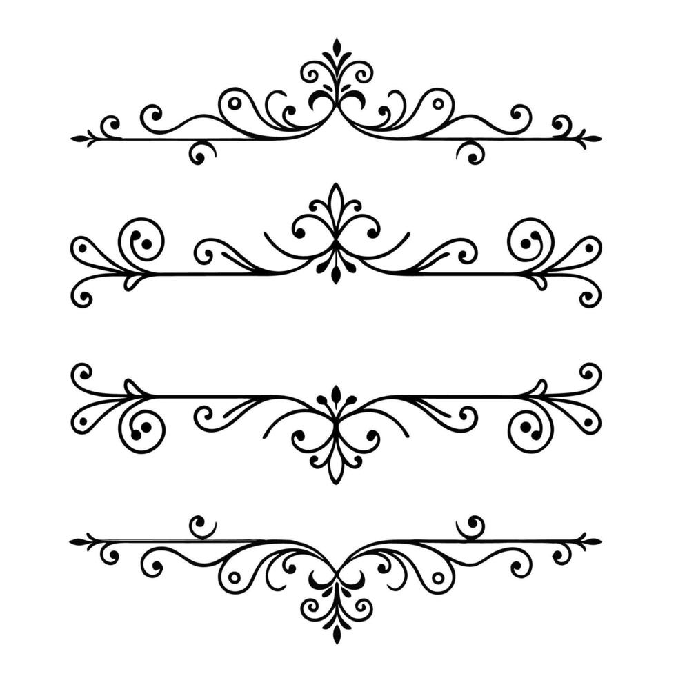 Regal Ornamental Design Collection vector