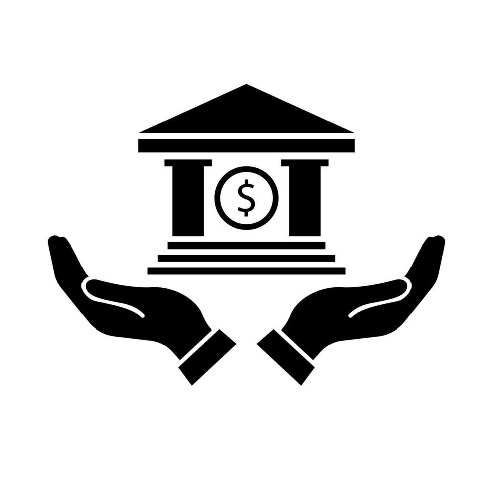 bank icon or logo isolated sign symbol illustration - high quality black style icons vector