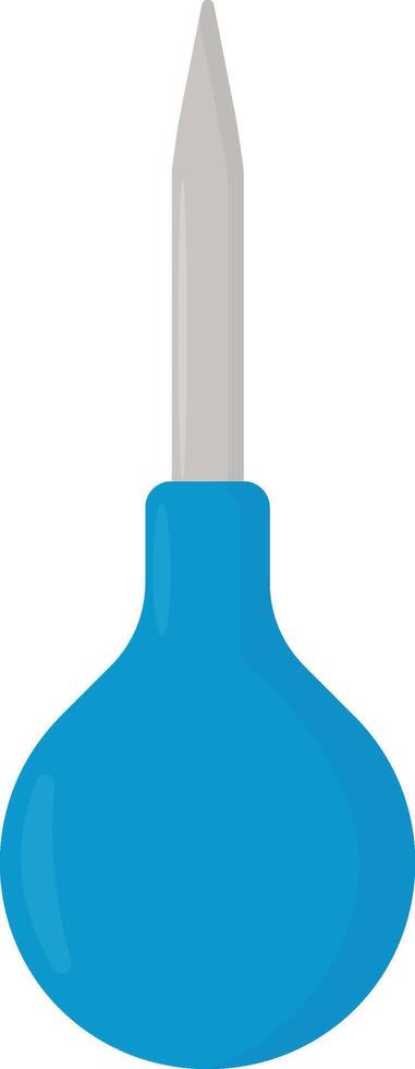 Blue Nasal Pump vector