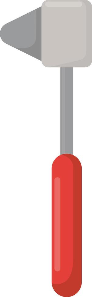 Red Neuro Hammer vector