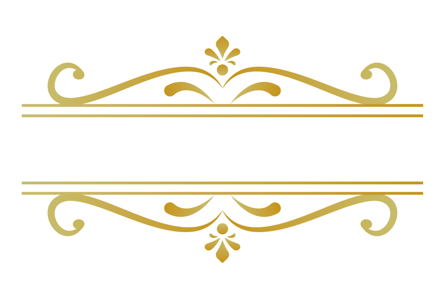 Title Name Gold Frame Border png