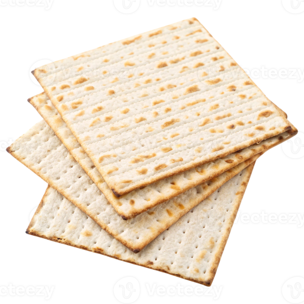 Crispy, flatbread crackers stacked together, showcasing a textured surface, ideal for snacks or appetizers. png