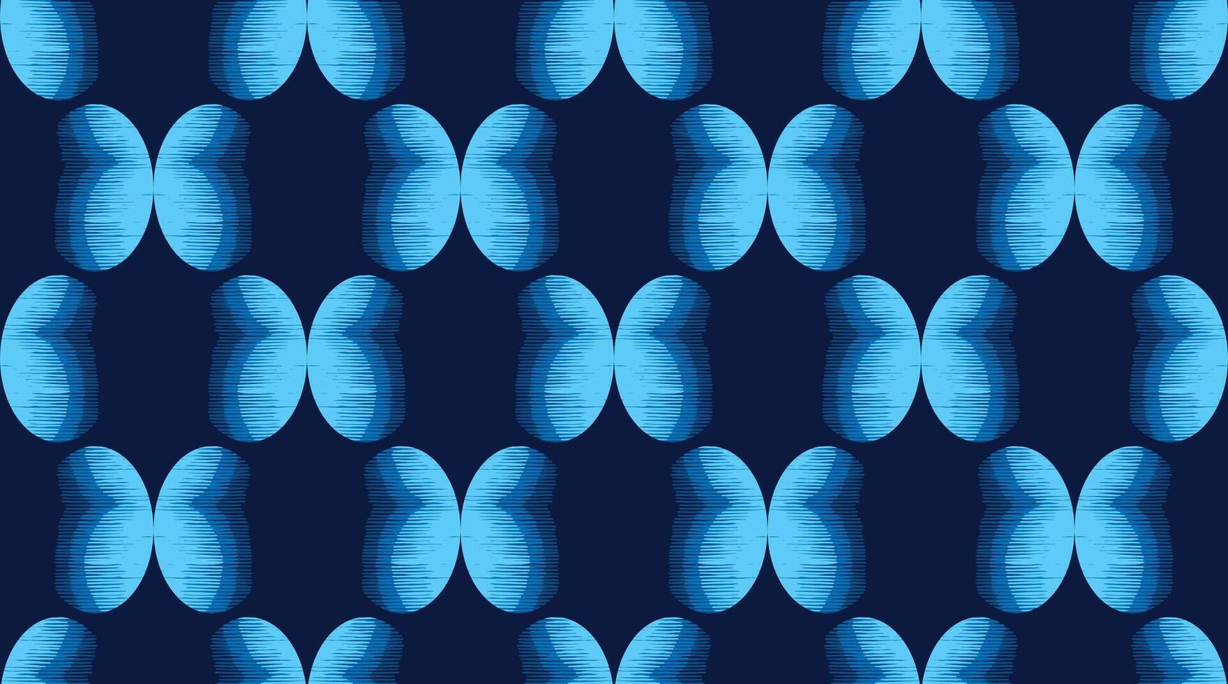 Seamless hand drawn brush lines abstract butterfly pattern, Japanese and ethnic, ikat, wood carving, block print textured background, simple graphic for carpet, textile vector