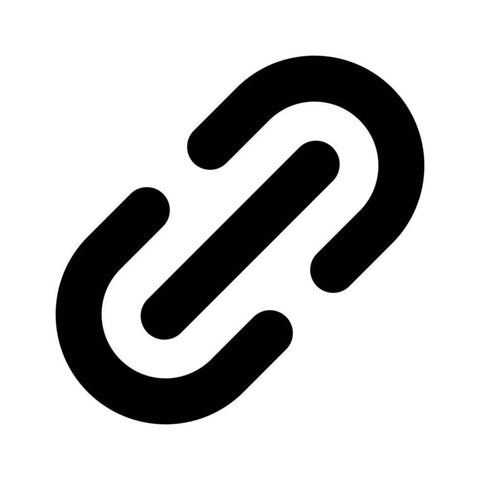 Interlocking Chain Links, Connection, Unity, and Digital Linking Concept vector