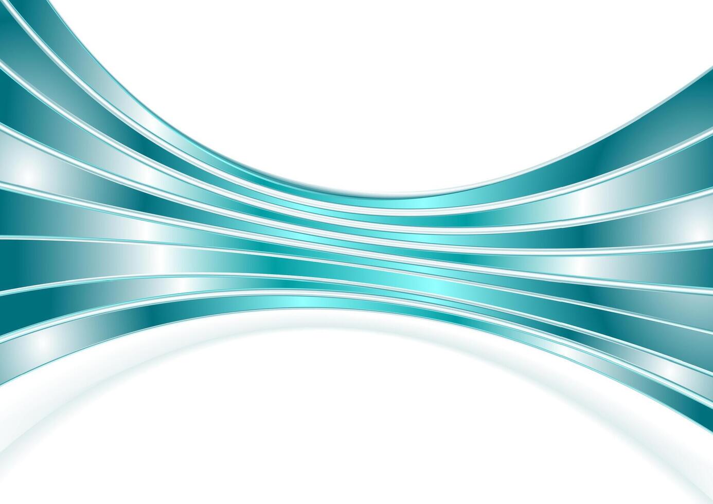 Abstract curved smooth stripes background vector