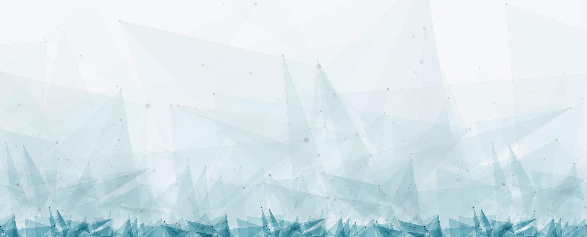 abstract background with blue grass and triangles vector