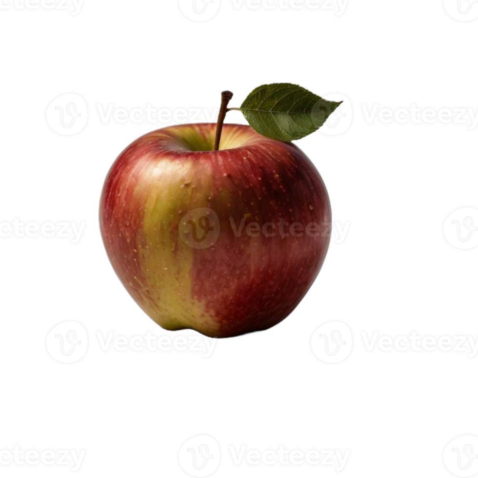 Close up on delicious apple red png