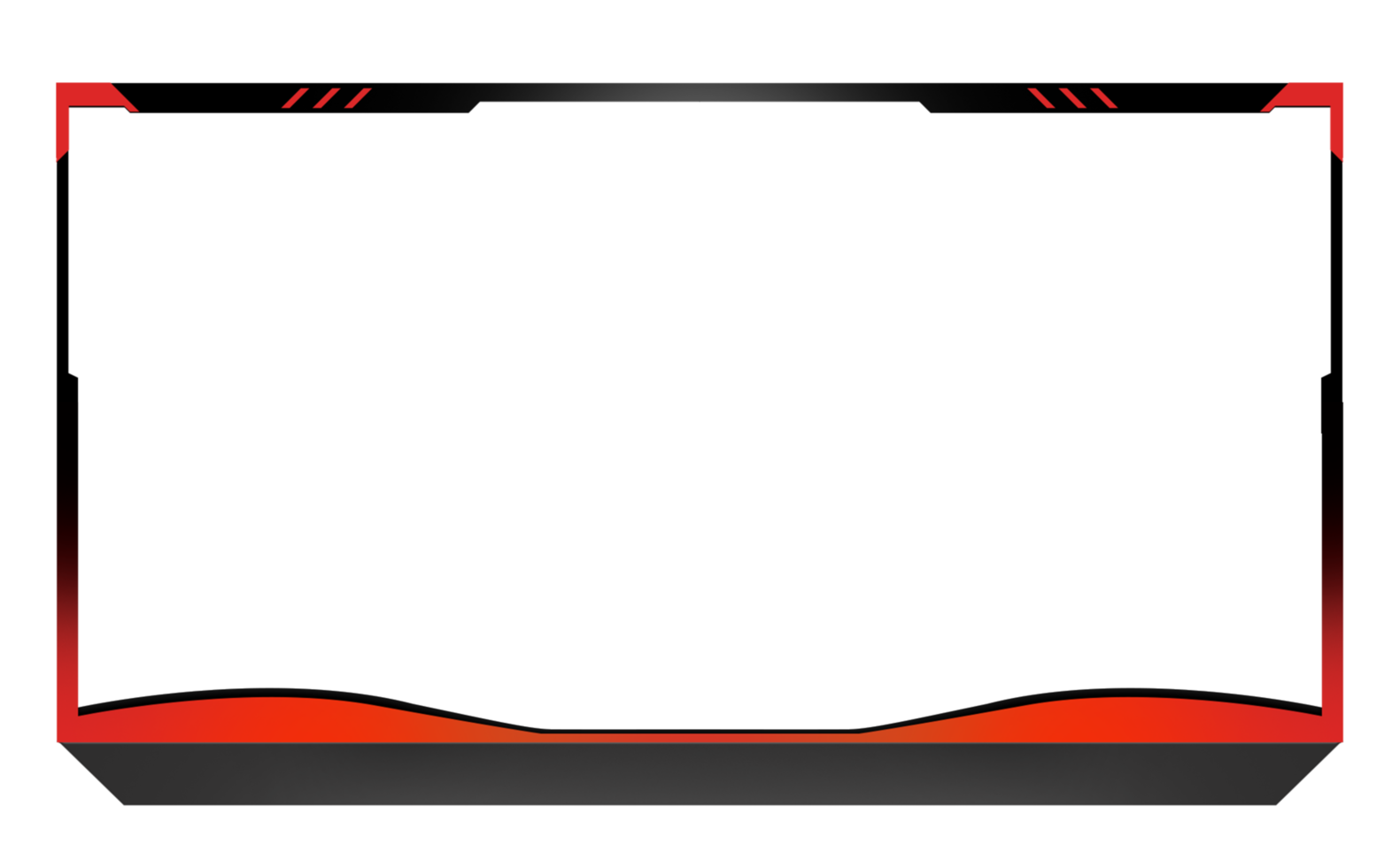 overlay panel for streamer png