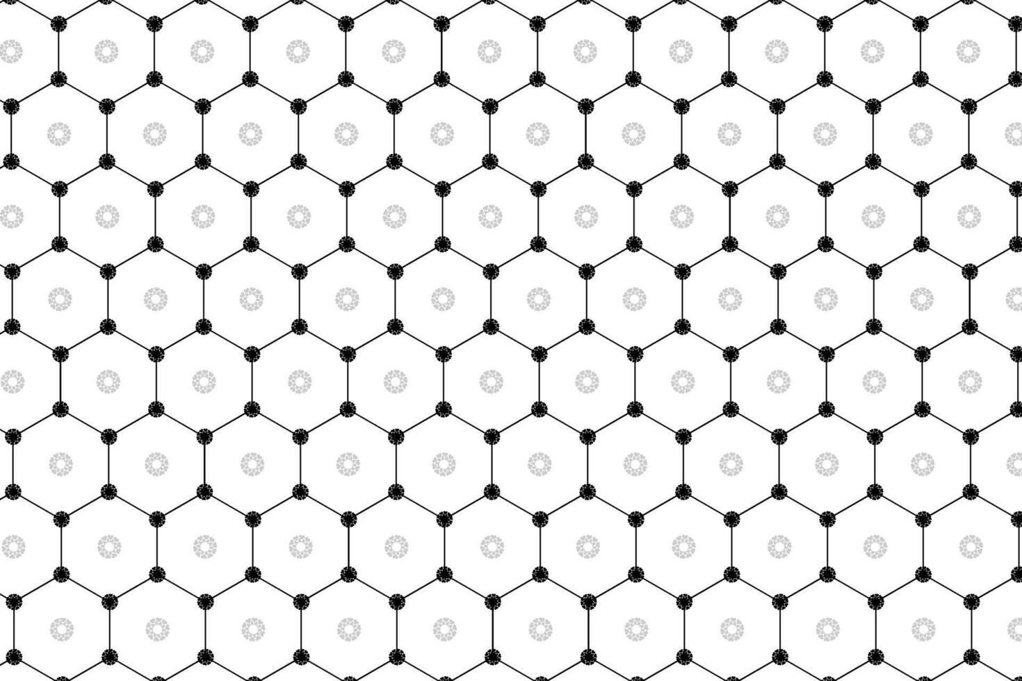 A black and white pattern with a repeating pattern vector