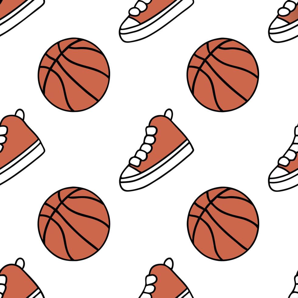 Flat Design a seamless pattern featuring retro geometric shapes in bold contrasting colors for a vibrant 1980s aesthetic concept as Create a repeating pattern with dynamic geometr Clean Pro 12 vector