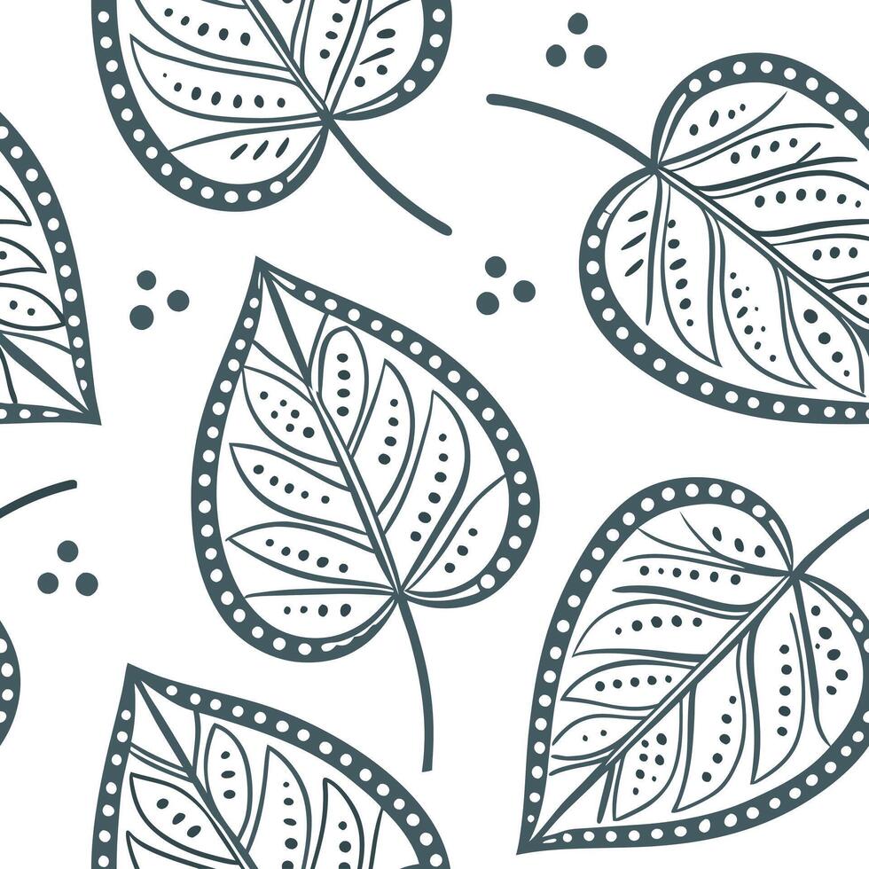 Flat Delicate lace inspired leaf repeat seamless tile pattern with intricate leaf motifs and soft color tones for romantic interiors concept as Intricate leaf motifs with soft colo Clean Pro vector