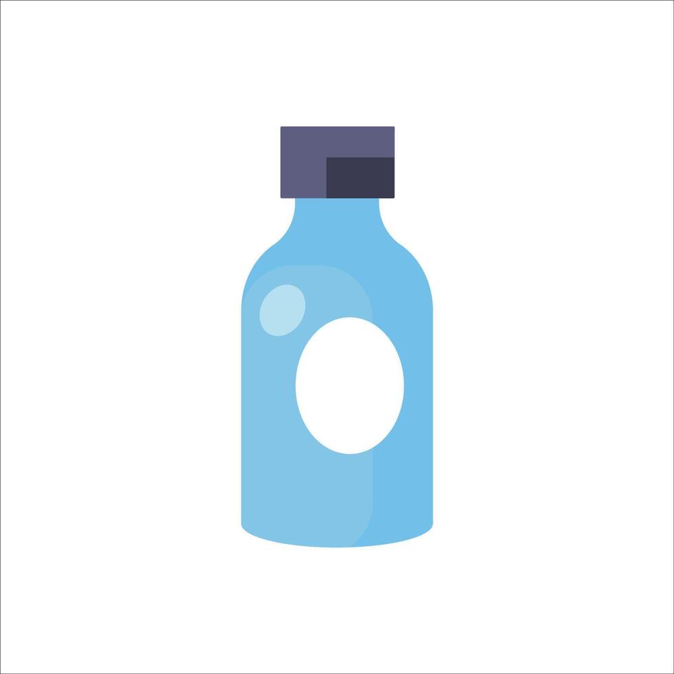 Refreshing Liquid Soap Bottle vector