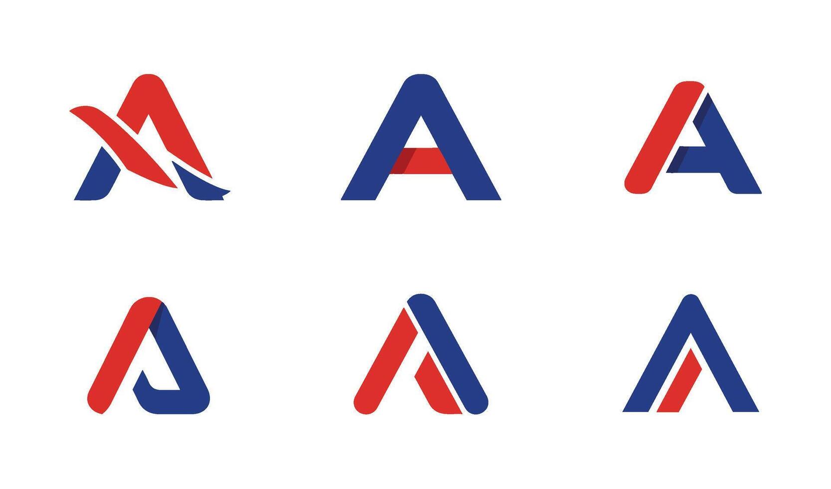 Minimalist AB Monogram Logo Stylish Concept for Creative Businesses vector