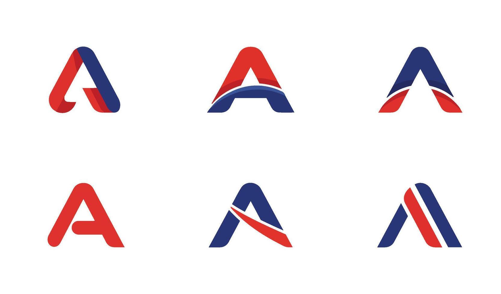 Professional AB Initial Logo Template for Company Branding Identity vector