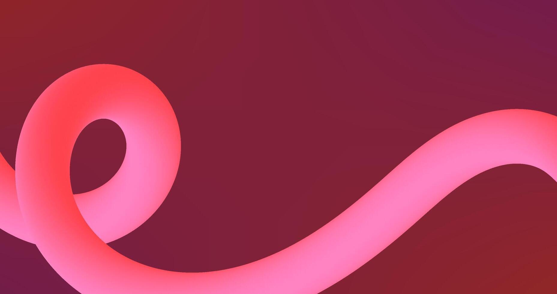 Abstract of neon waves. Colorful gradient background. vector