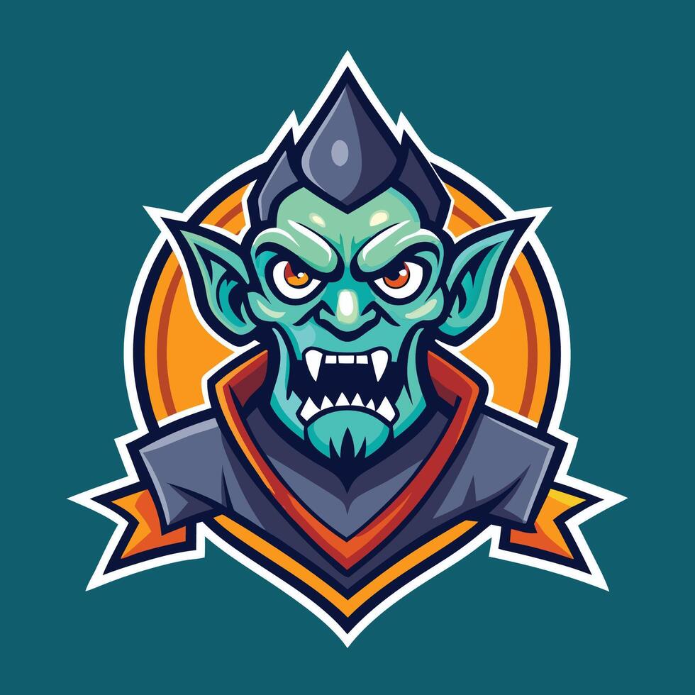Voodoo Mascot Logo Featuring Modern and Creative Design vector