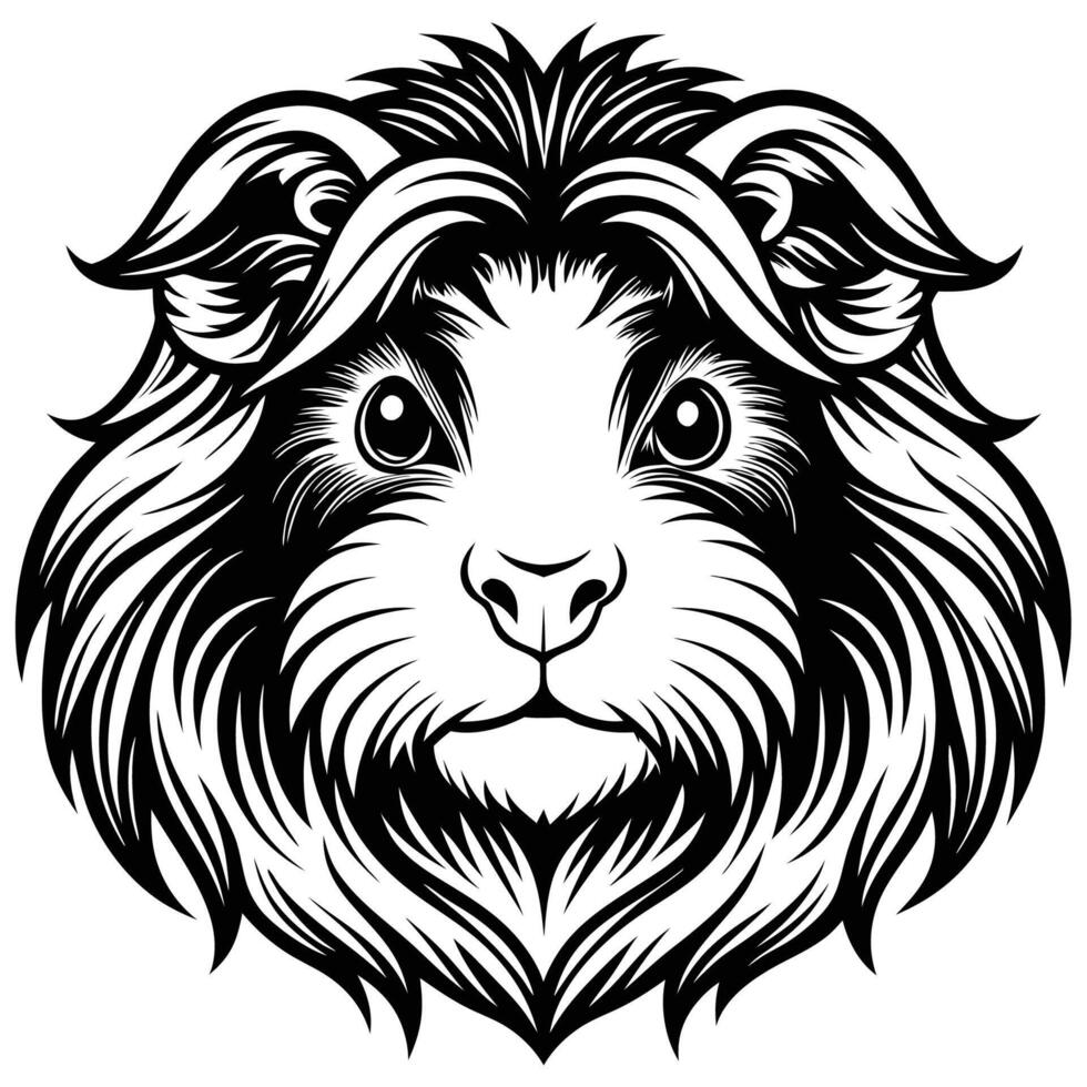 Guinea Pig Logo Perfect Illustration for Your Business or Design vector