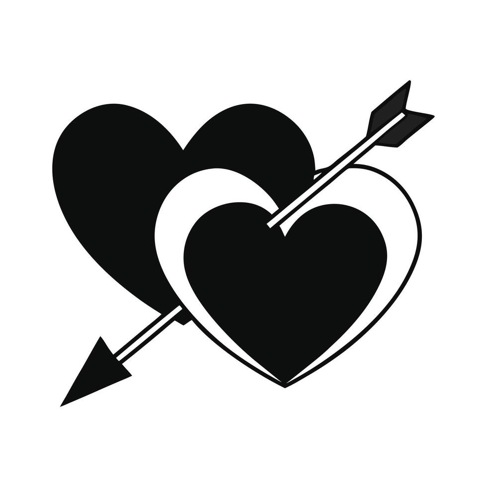 Symbol of love. vector