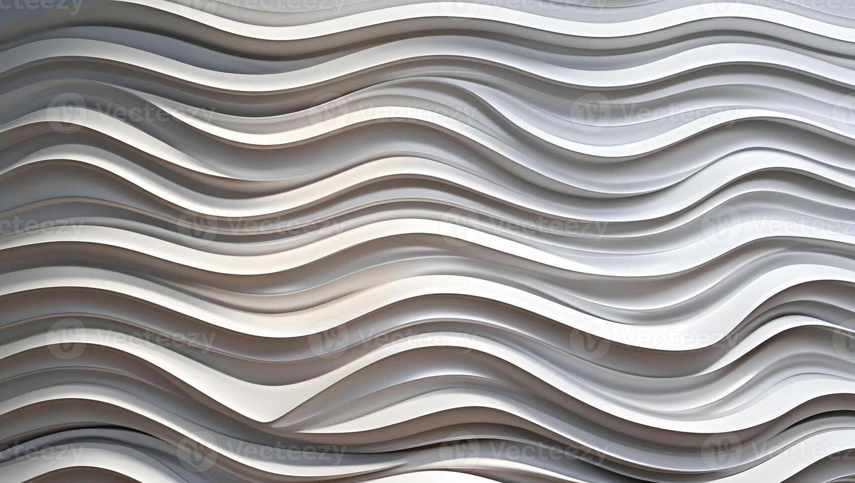 3d rendering of a wave pattern on a wall photo