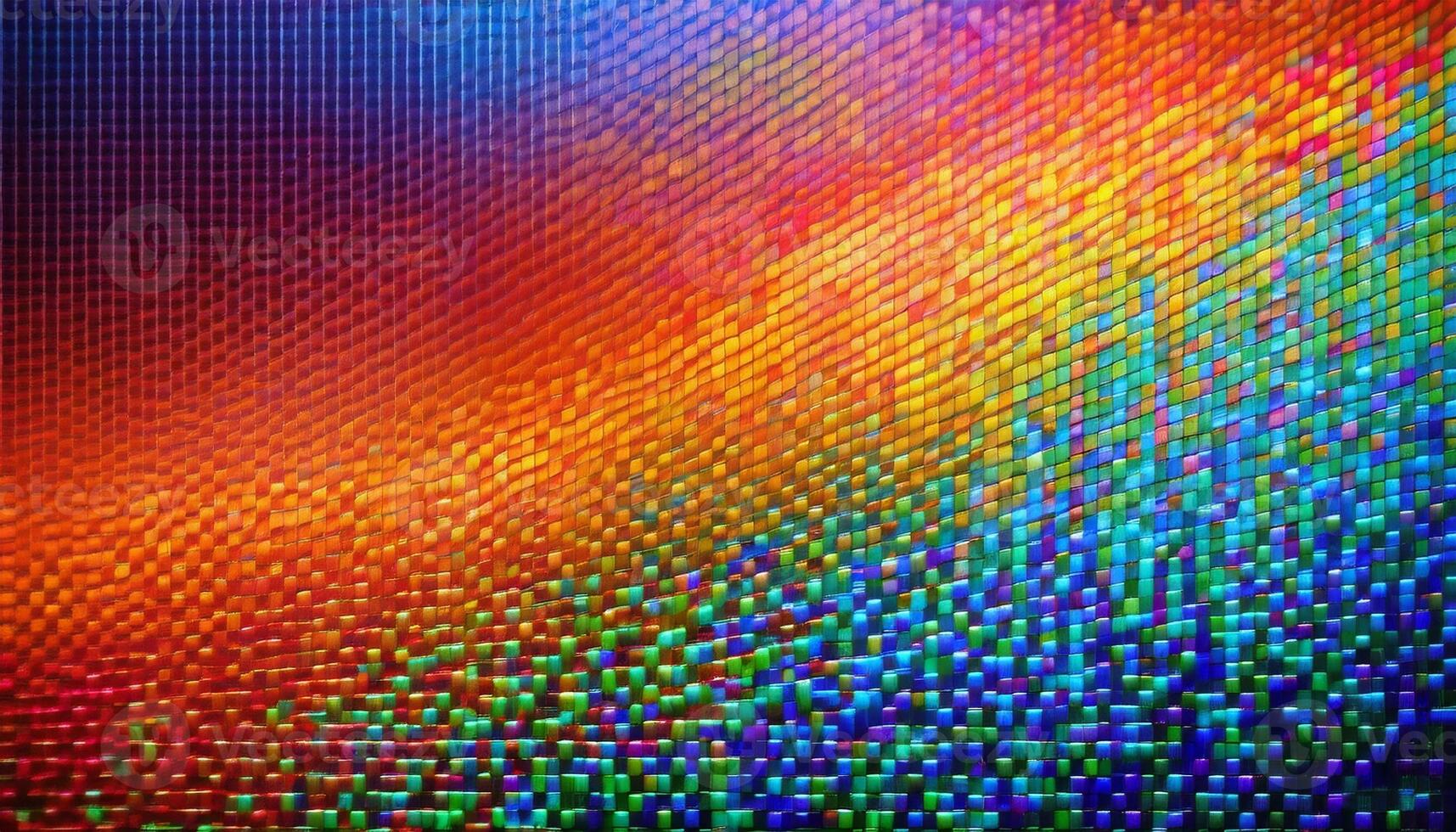 Vivid Abstract Patterns Display a Spectrum of Colors in a Dynamic Wave-Like Design With Bold Hues and Intricate Textures photo