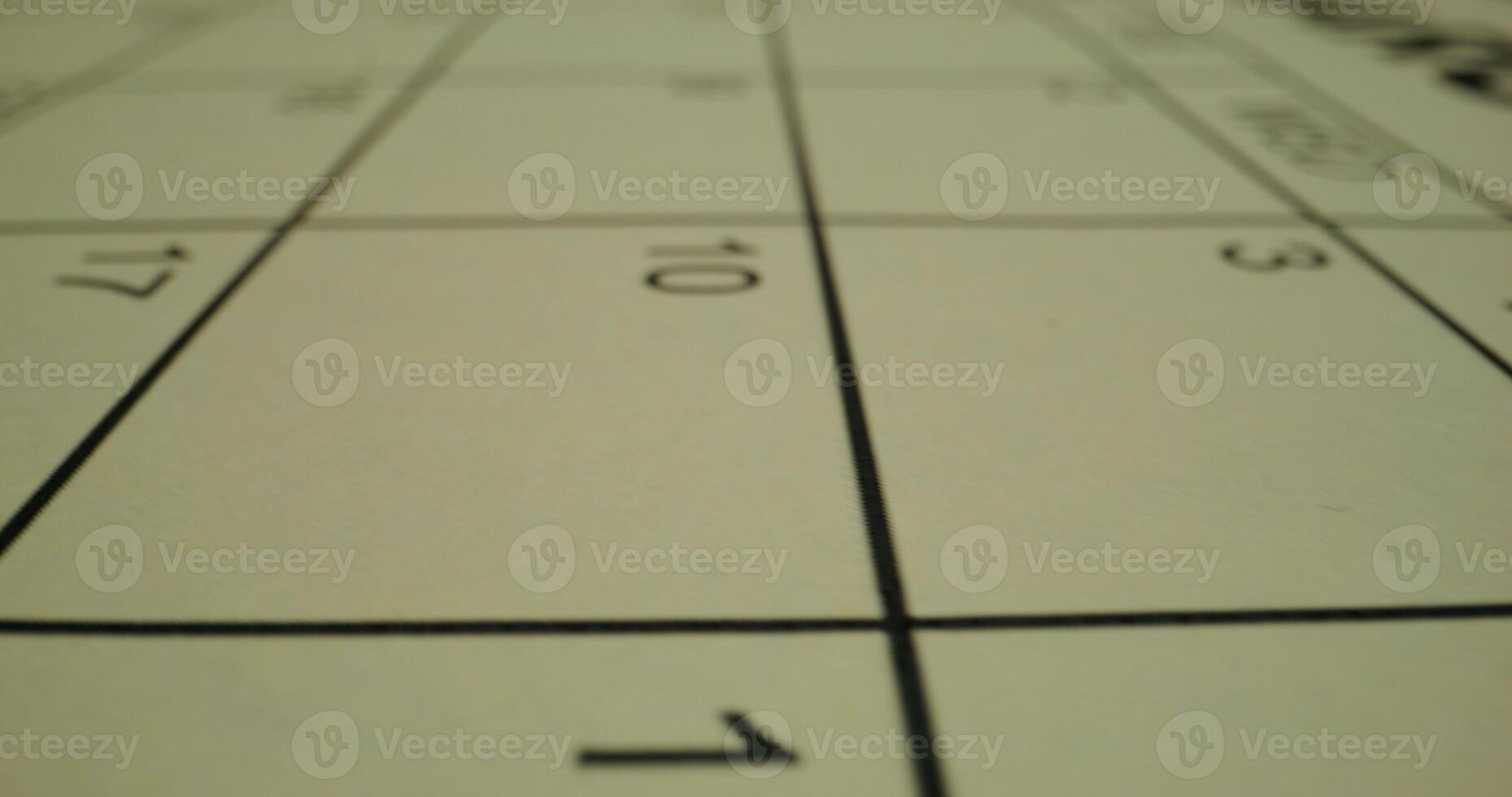 A close up of a calendar with the date on it photo