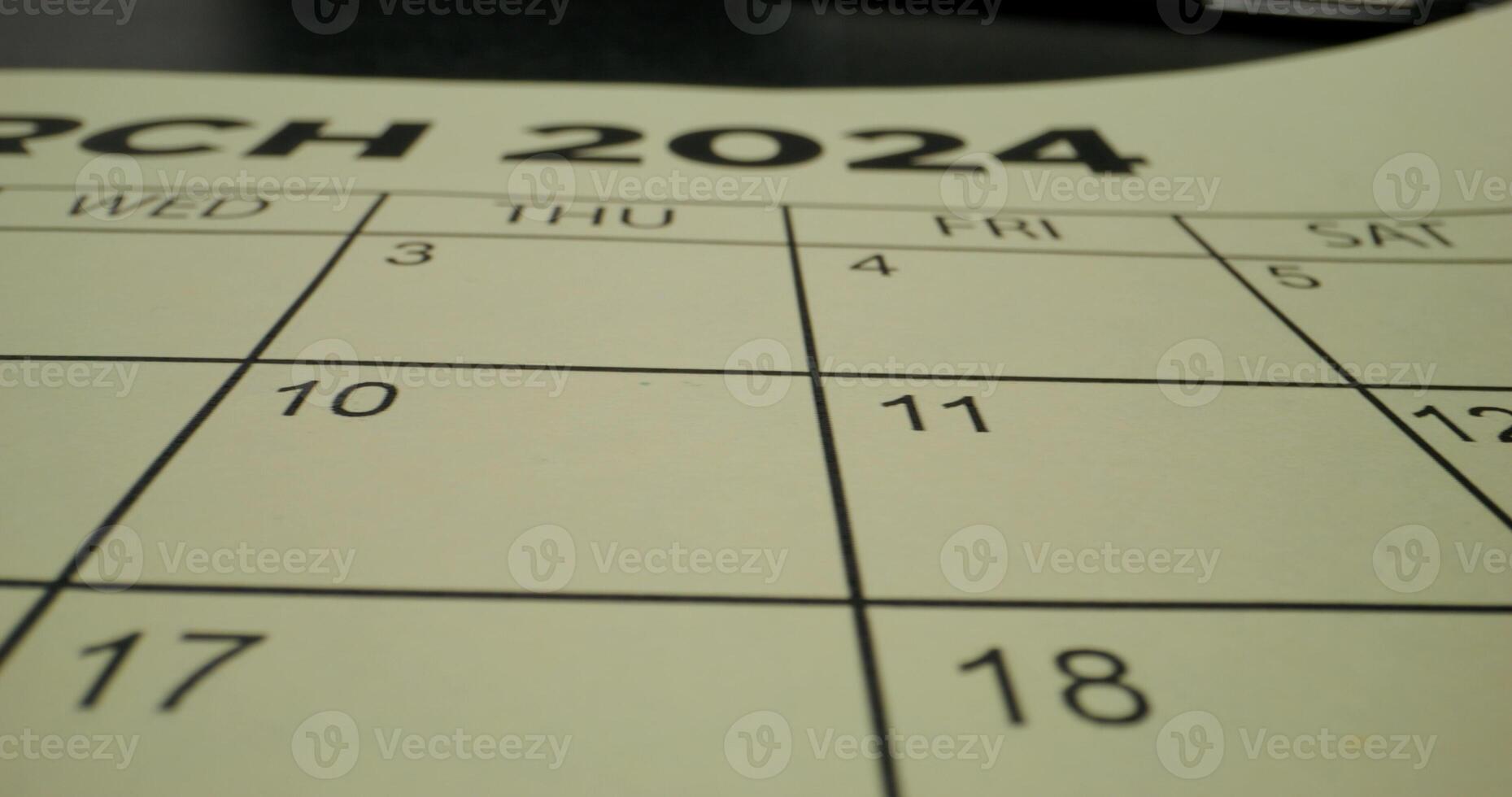 A calendar with the date march 2021 photo