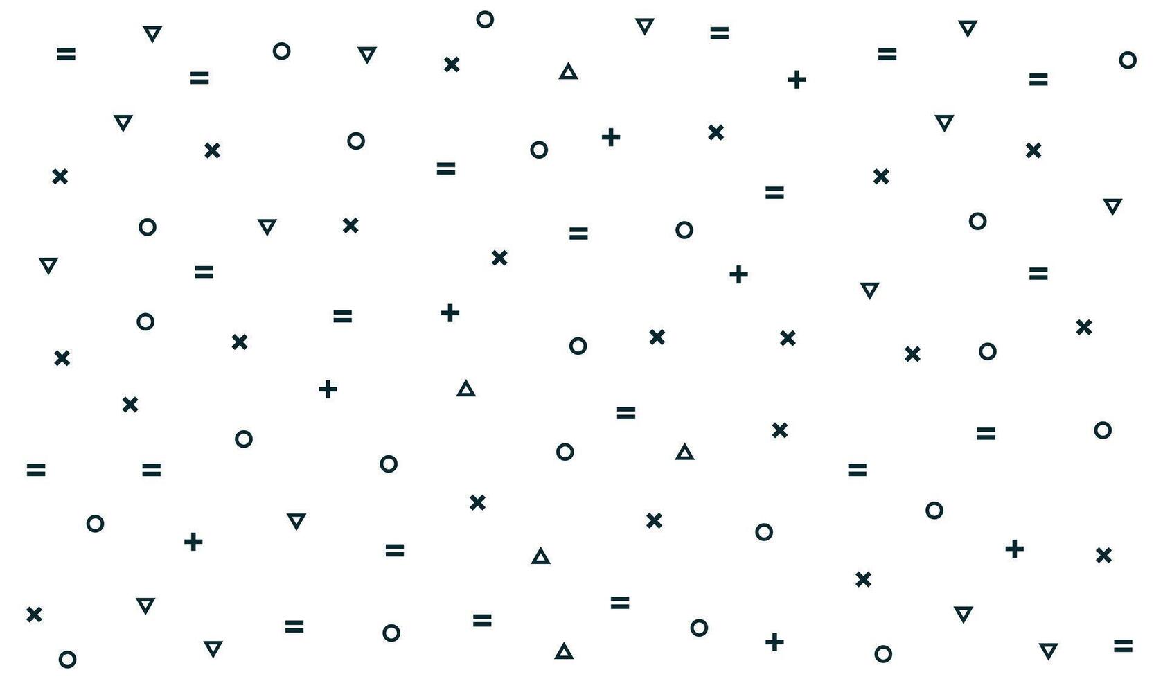 mathematics background flat illustration. vector
