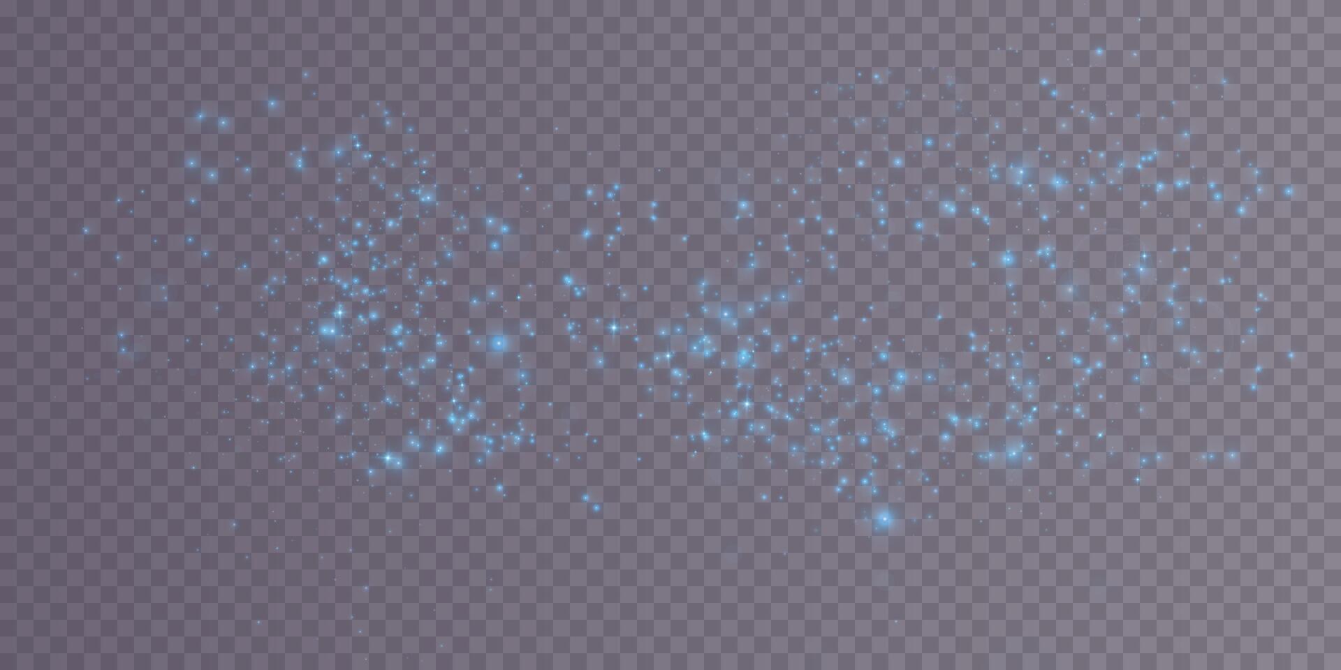 A mesmerizing blue glitter effect creates a stunning sparkly trail vector