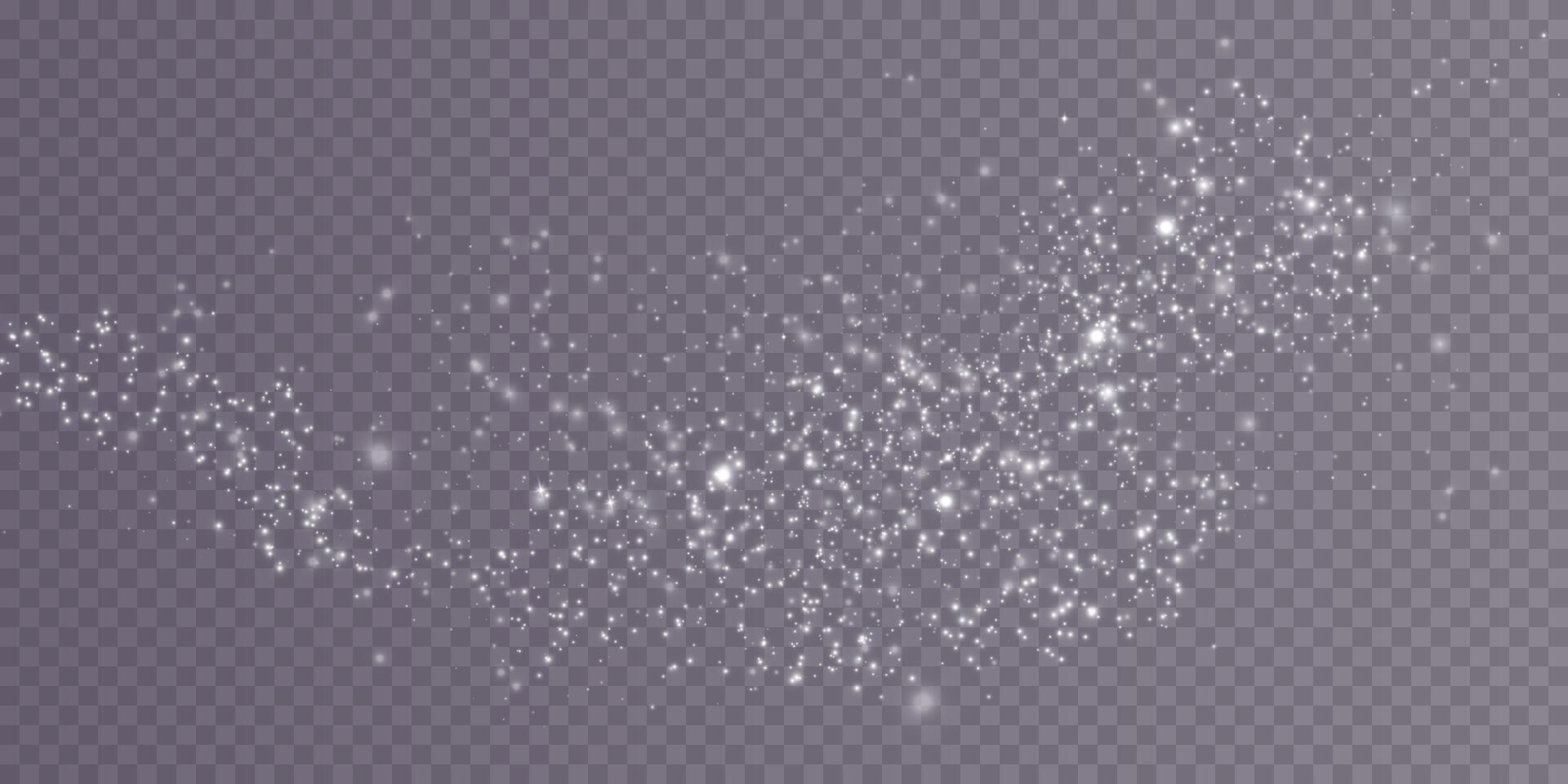Add festive sparkle dust to enhance your creative projects and designs for a beautiful finishing touch vector