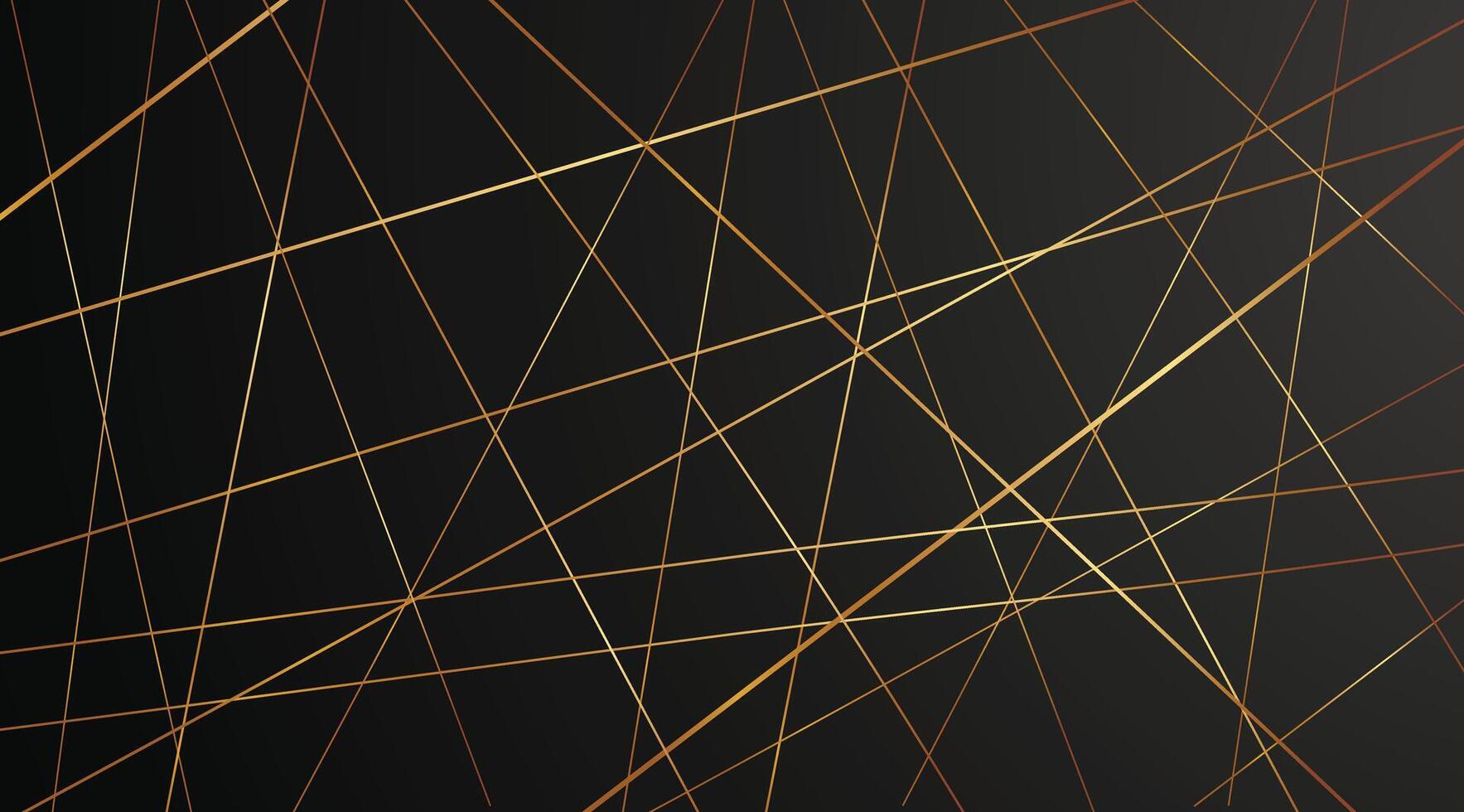 abstract black line arts background luxury white gold lines Modern background vector