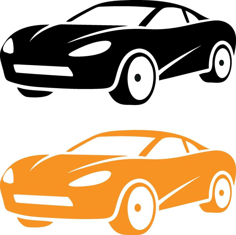 Sleek Modern Car Logo , Perfect for Automotive Branding vector