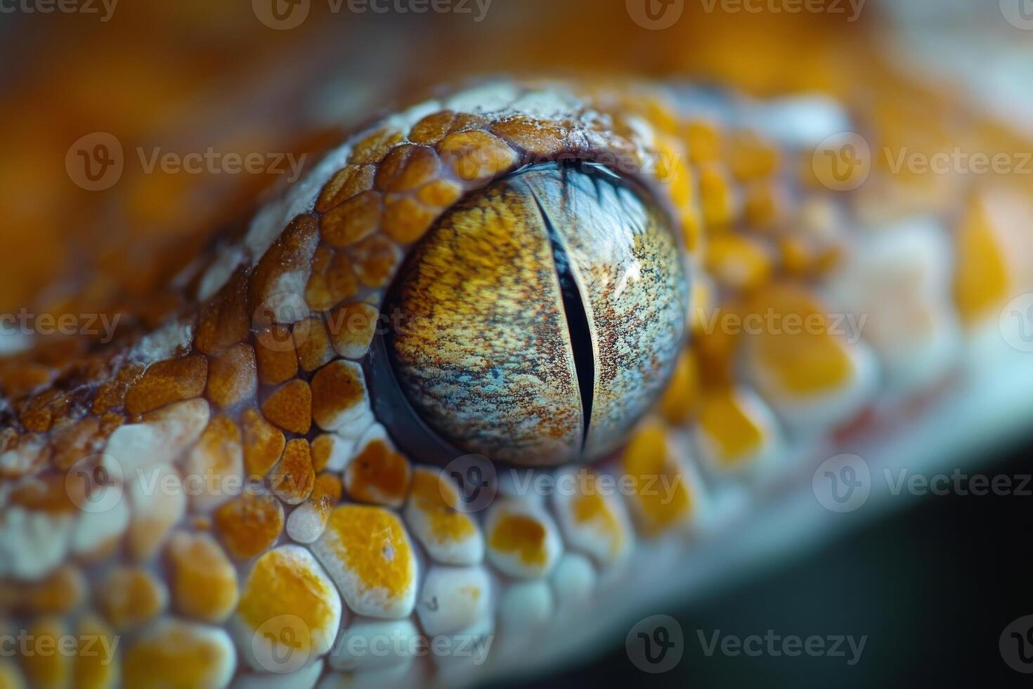 A close up of a snake's eye photo