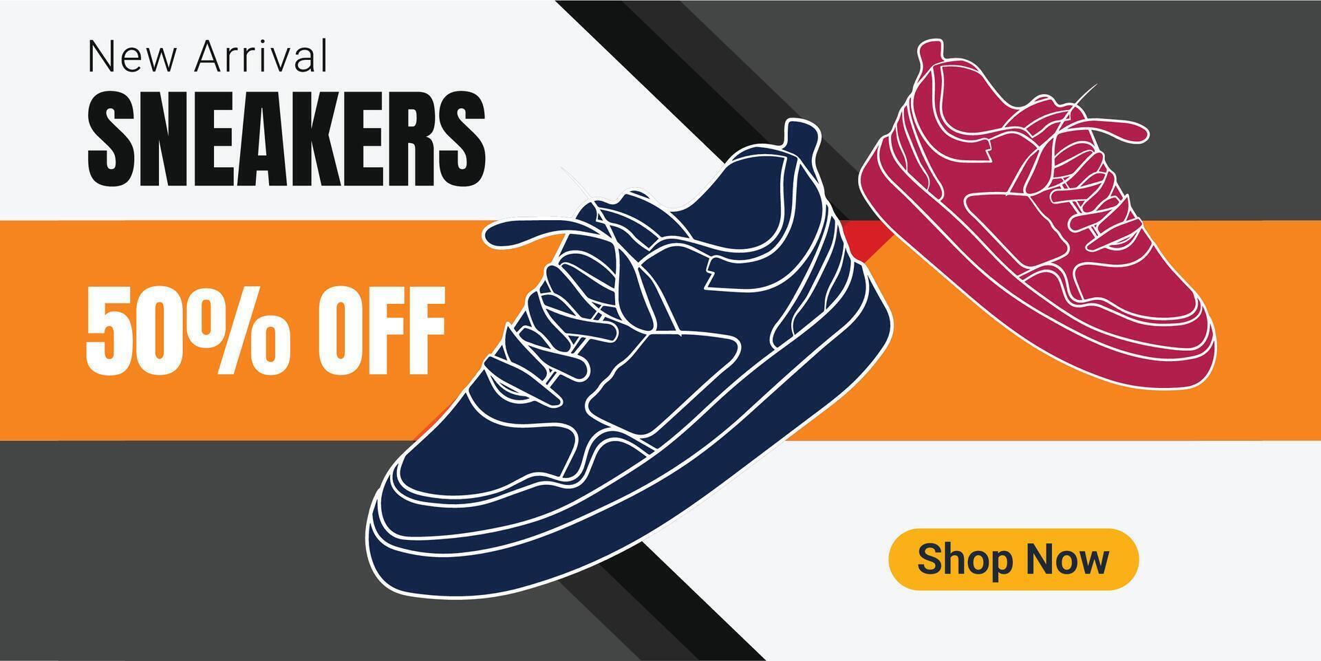 Sneaker Banner