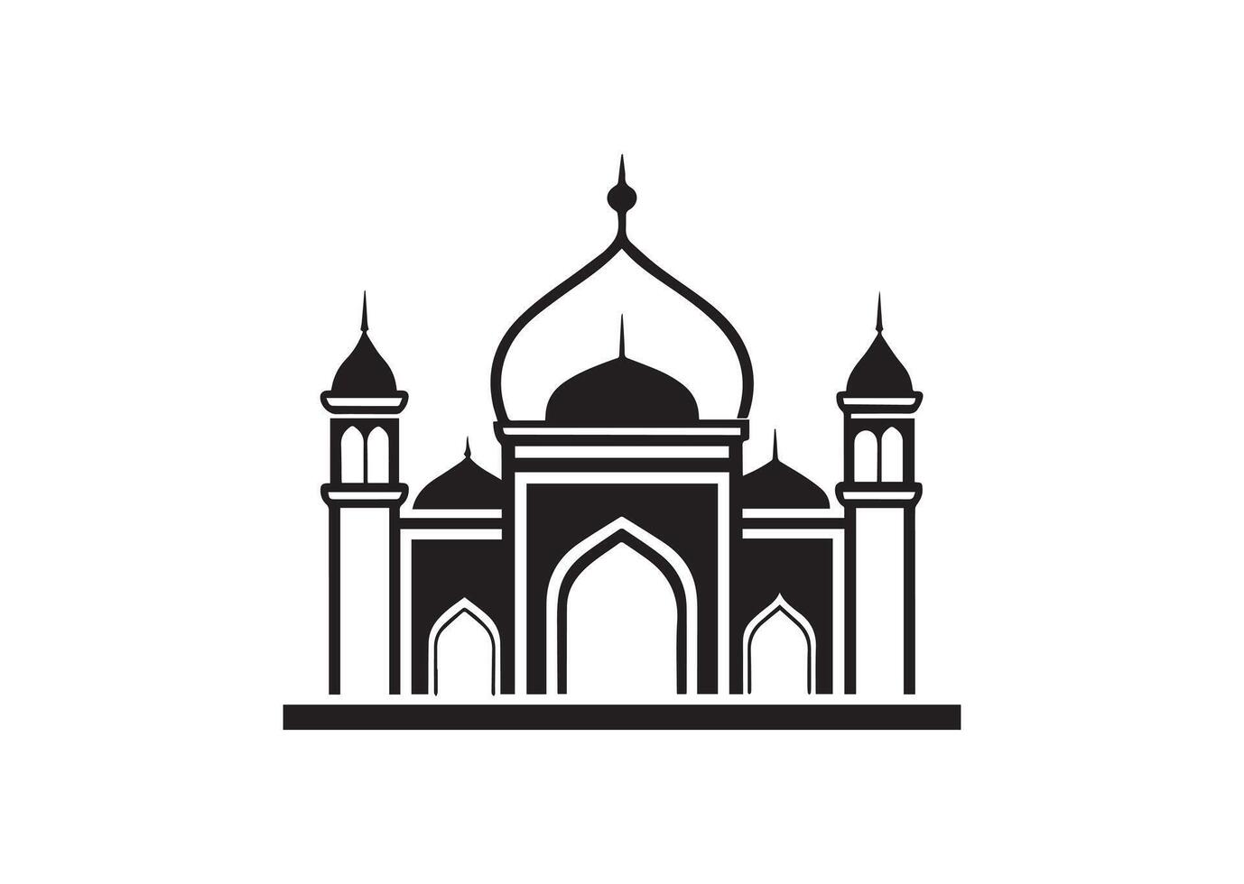Islamic Mosque logo vector