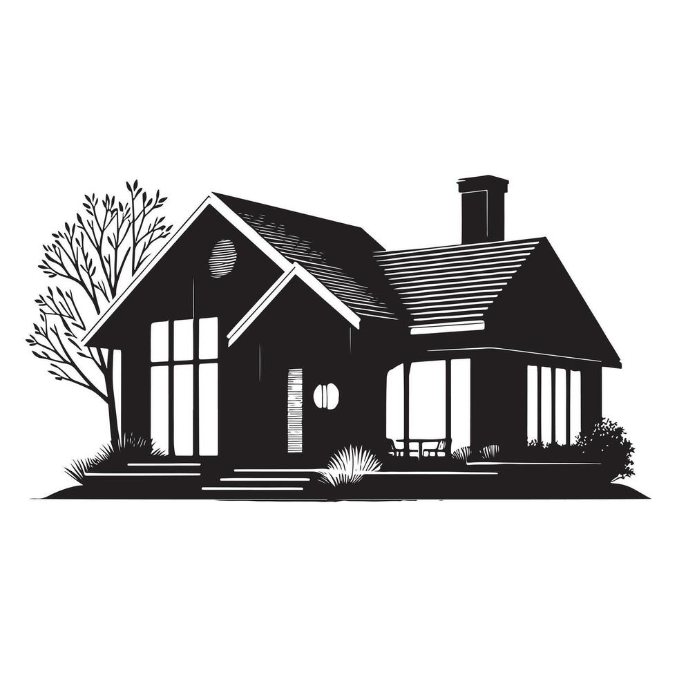 Home silhouette icon bundle on a white background 10 eps vector
