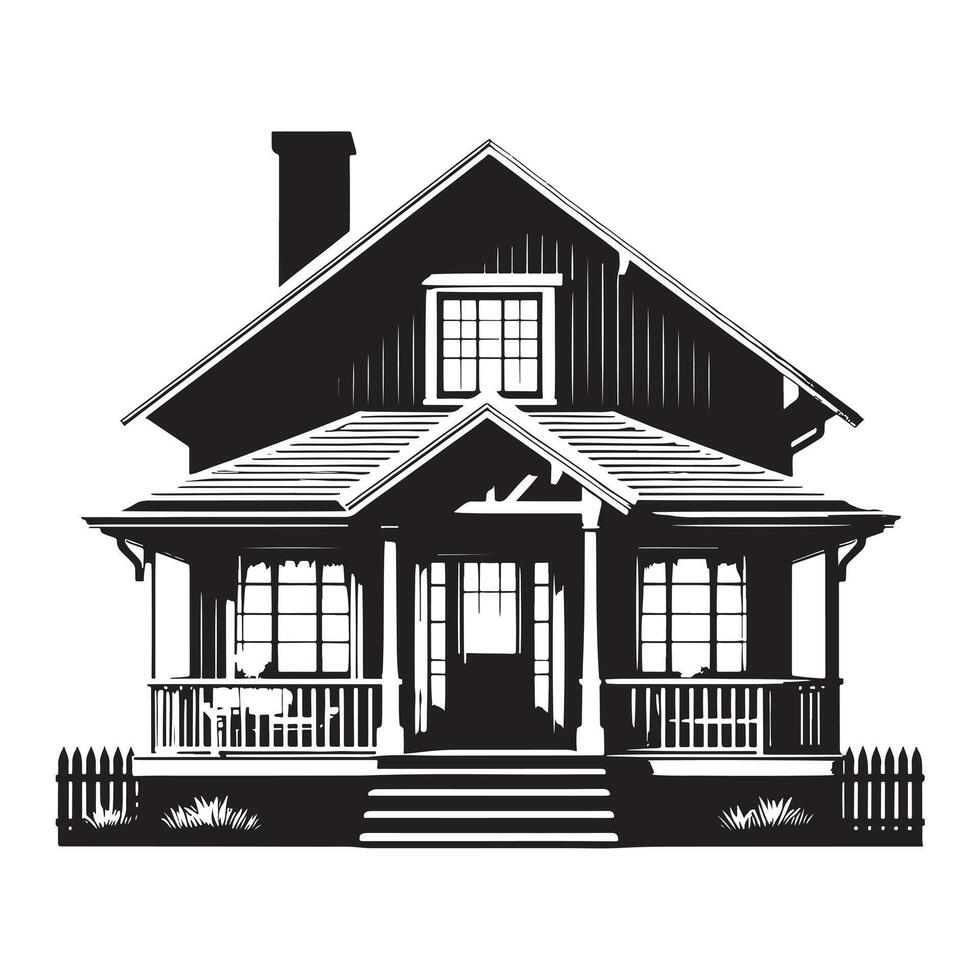 Home silhouette icon on a white background 10 eps vector