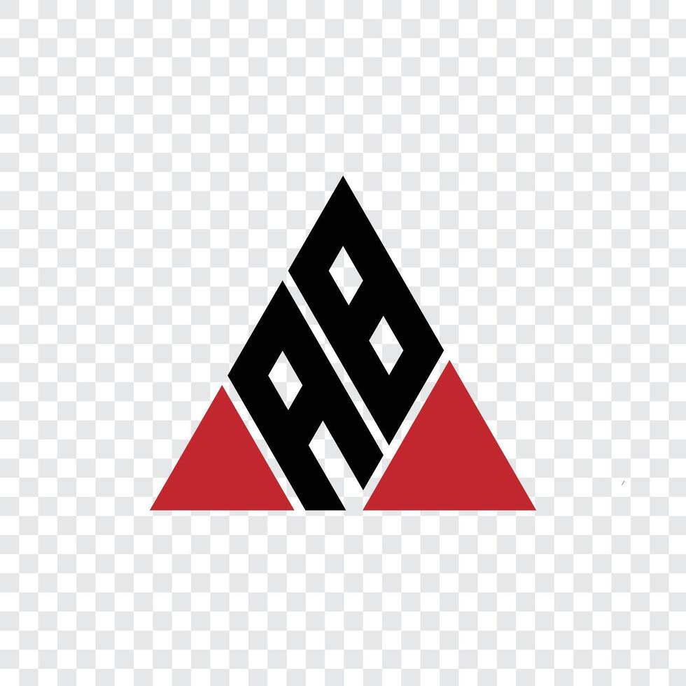 102 a logo alphabet word letter triangle geometric educational a b vector