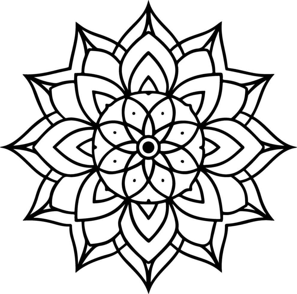Black and white floral design with roses and flowers in a decorative vectors pattern