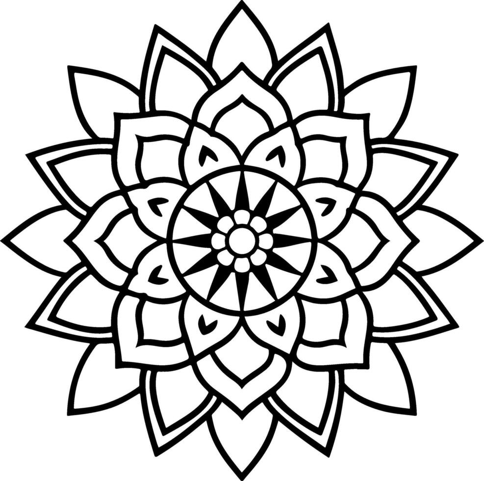 Abstract Flower Vectors Illustration with Floral Design and Nature Elements