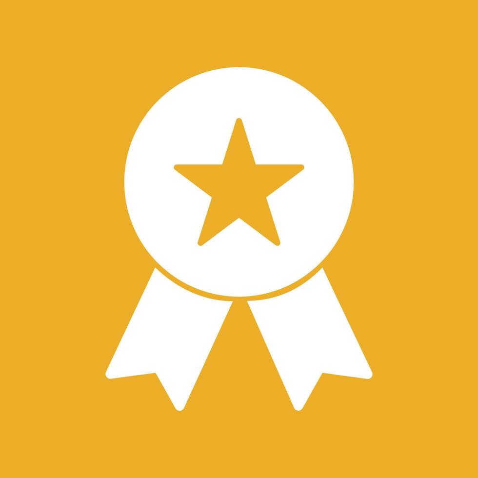 Award icon isolated on against background. vector