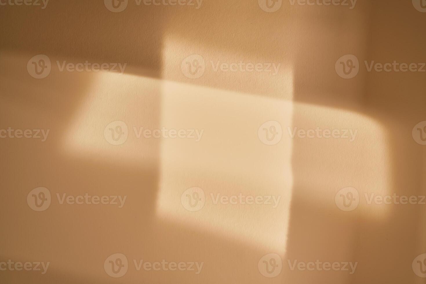 Beige background with beautiful highlights. Perfect for text. photo