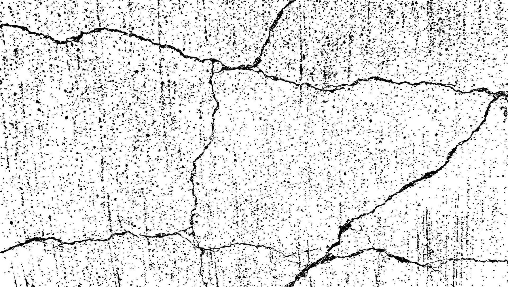 crack and grunge texture for background vector