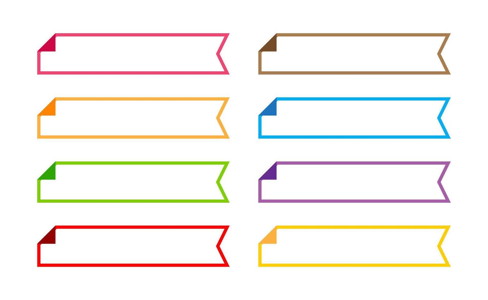 label frame simple, label tag rectangular for text vector
