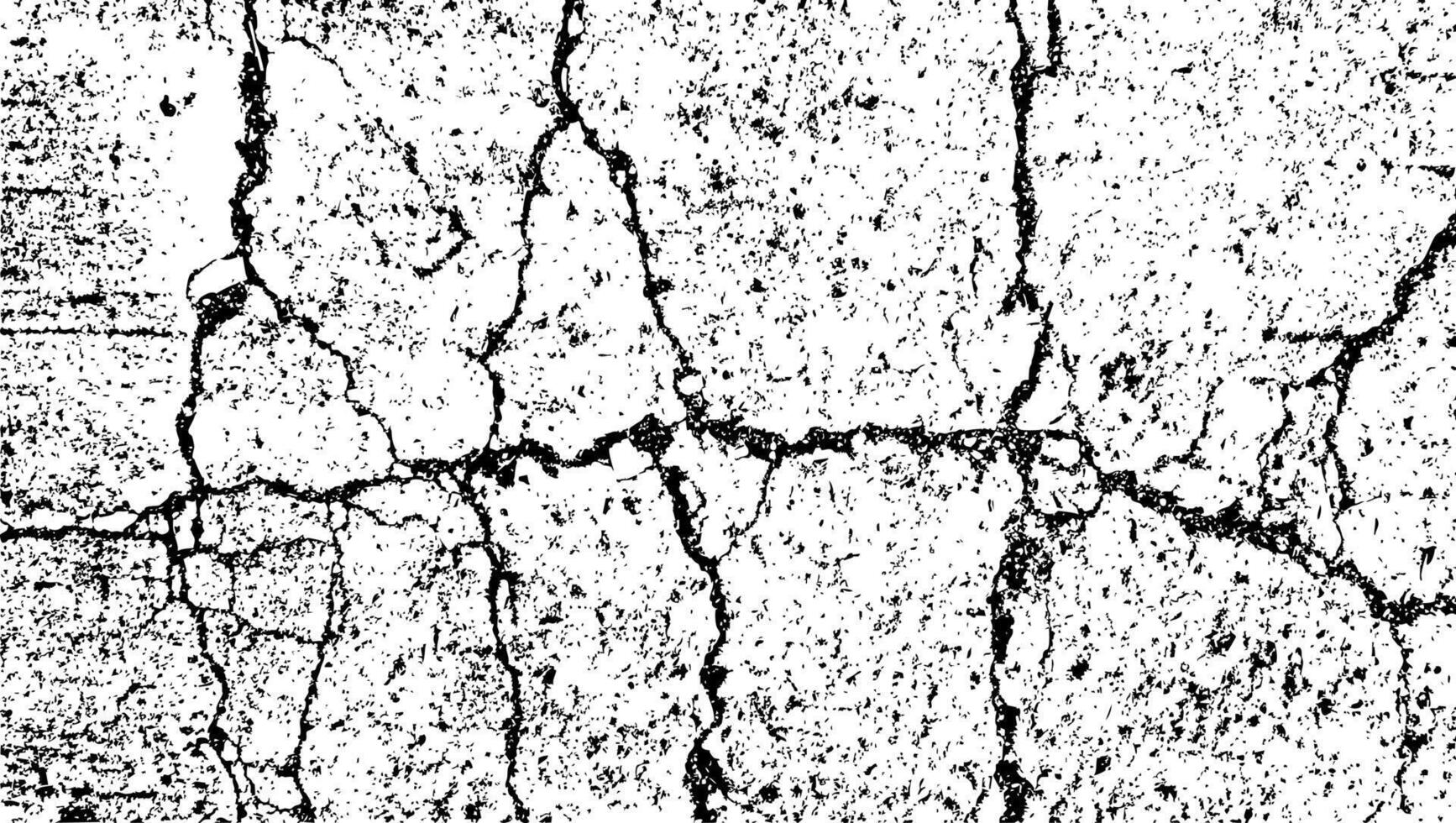 crack texture, grunge texture, distress background, rough texture, dirty texture, cracked wall concrete of wall for background vector