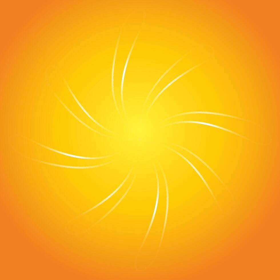 light beem transparency on orange for banner background vector