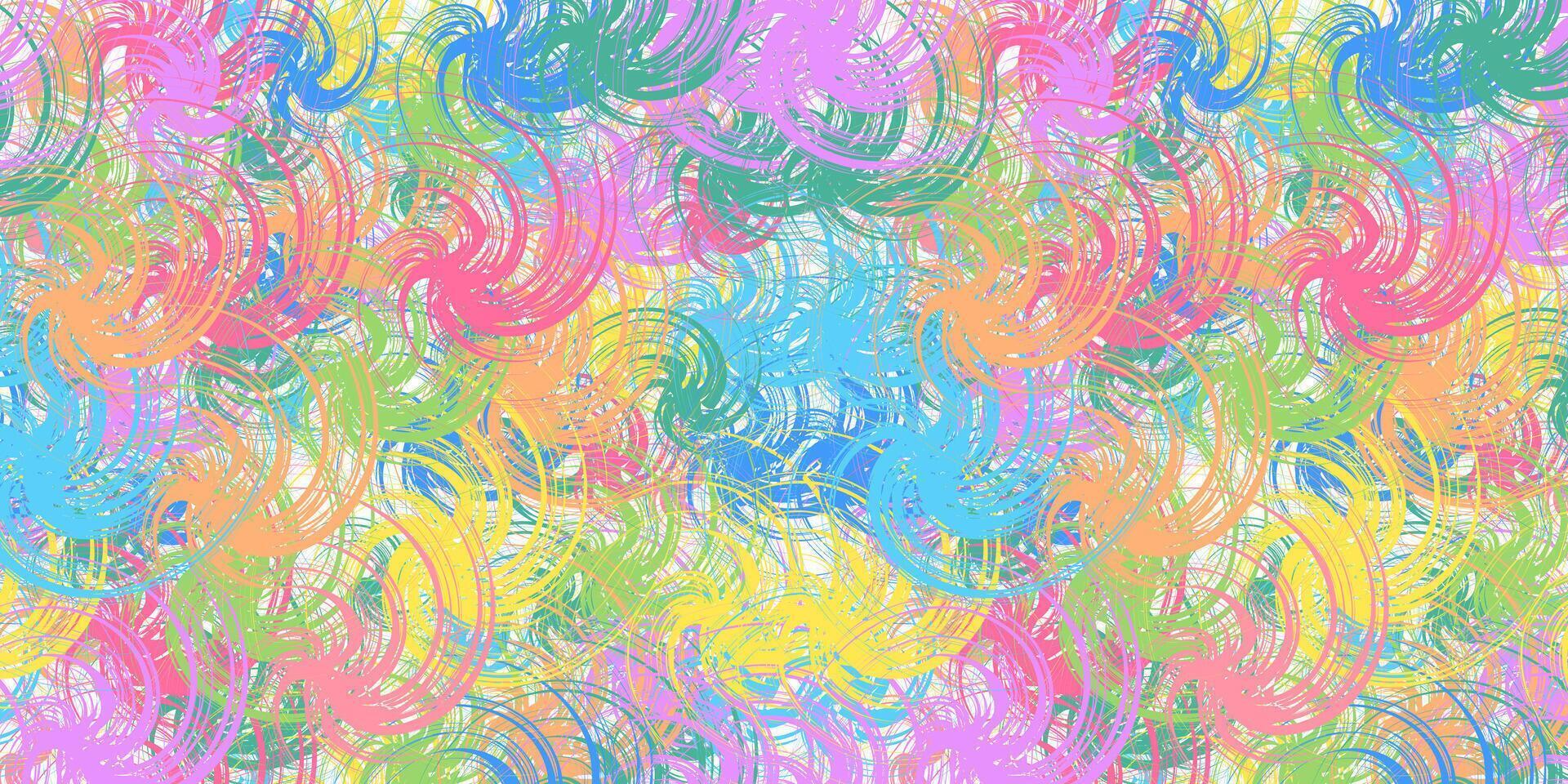 abstract art multicolor pattern, artistic multicolored for background vector