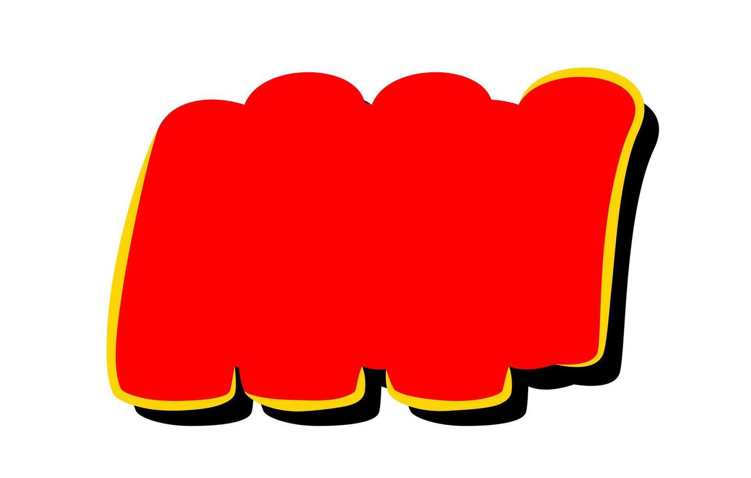 red label simple shape for sale and the promotion vector