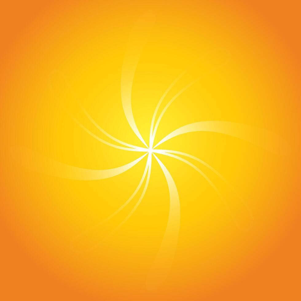 light beem transparency on orange color vector