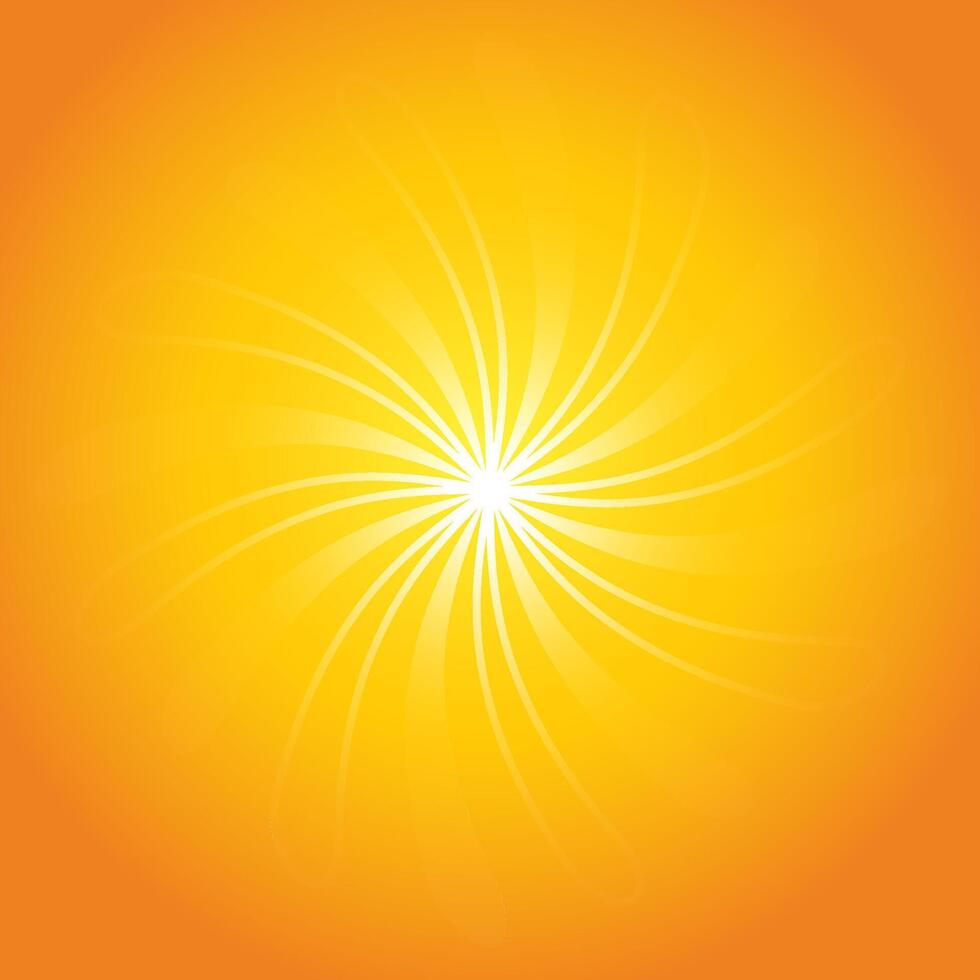 light beem transparency on orange background, sun light shine, sunlight graphic vector